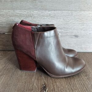 Tommy Hilfiger Leslee Ankle Booties Heeled Boot 8.5